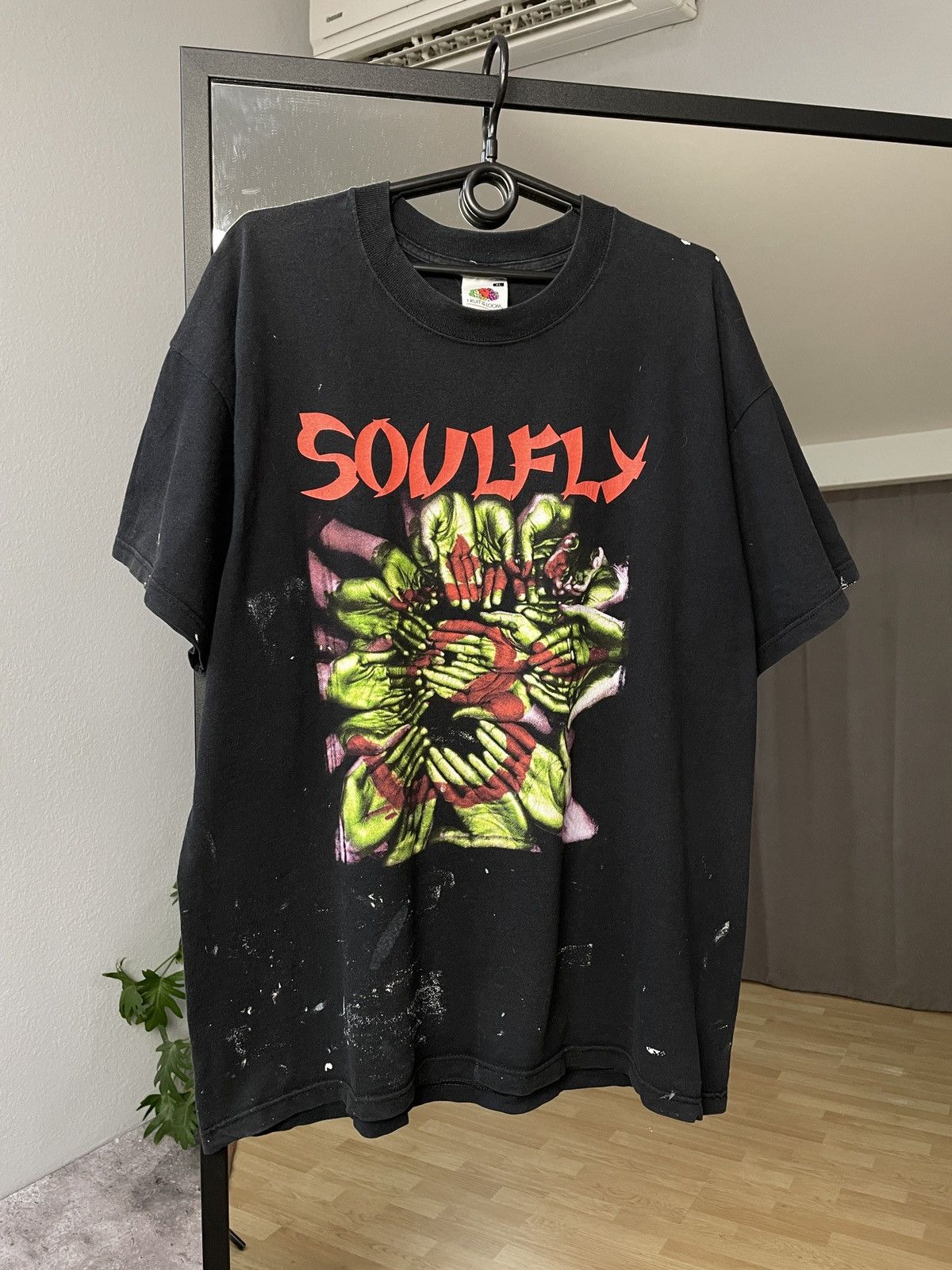 Band Tees Vintage 2000 Tour Soufly Band Faded Effect Tee Y2K T-shirt Size US XL / EU 56 / 4 - 1 Thumbnail