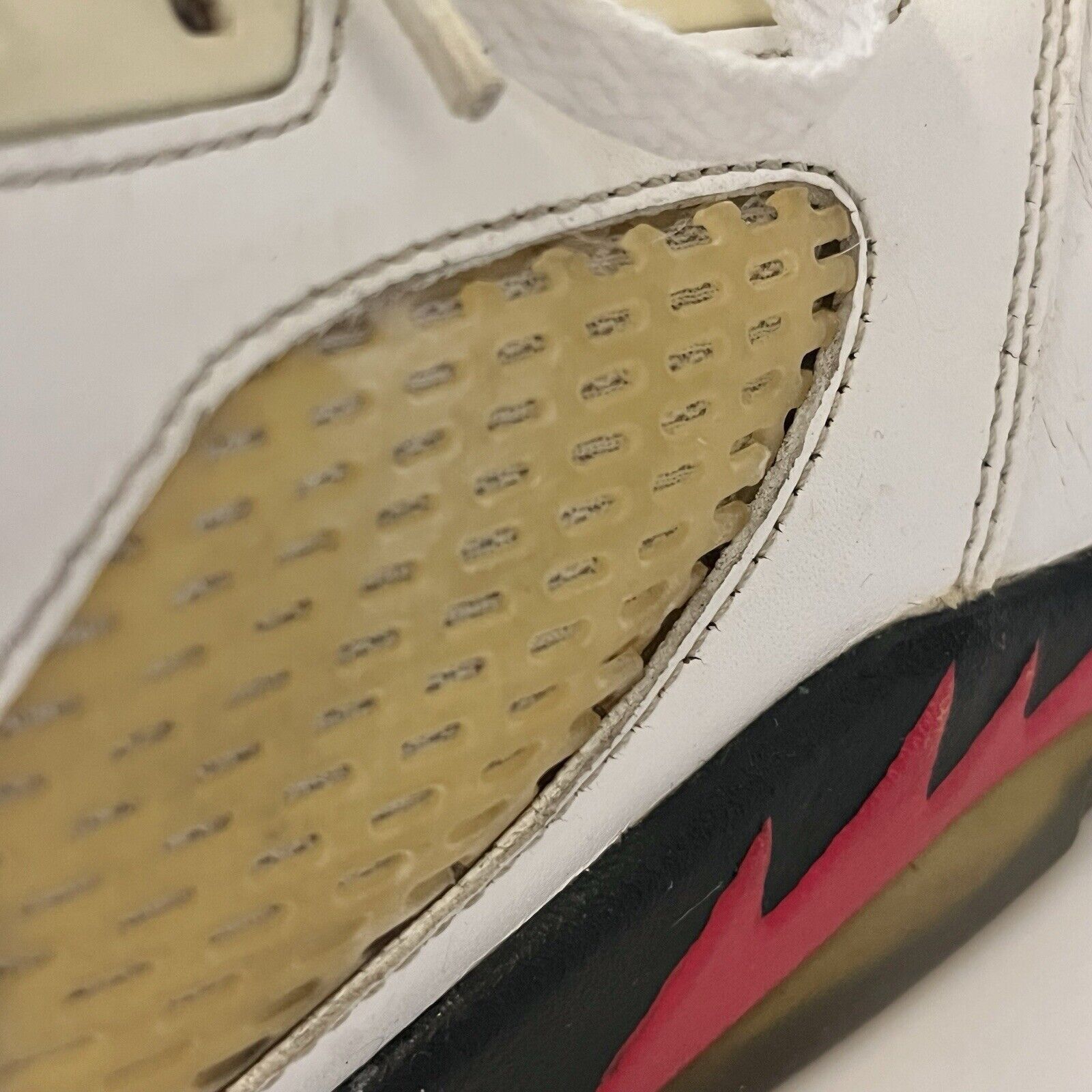 Jordan Brand 2013 Air Jordan 5 V Retro 136027-100 Fire Red Rare Vtg Sz 10 Size US 10 / EU 43 - 5 Thumbnail