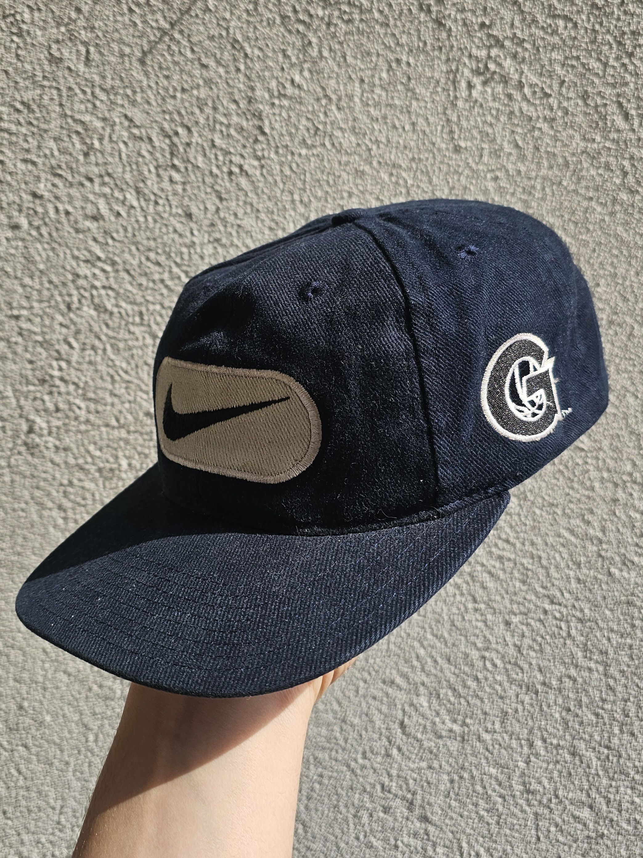 Nike Nike Georgetown Hoyas Big Logo Hat Size ONE SIZE - 2 Thumbnail