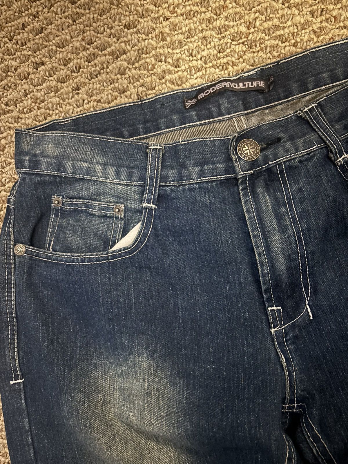 Vintage Modern Culture Denim 36*34 Size US 36 / EU 52 - 4 Thumbnail