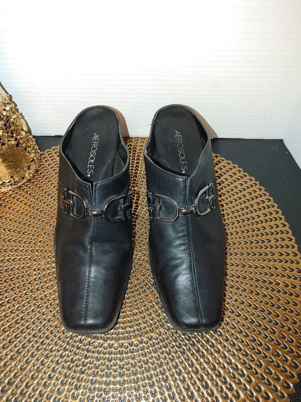 Other Aerosoles Cinfluence Leather Mules Size 8 Size US 8 / IT 38 - 1 Thumbnail