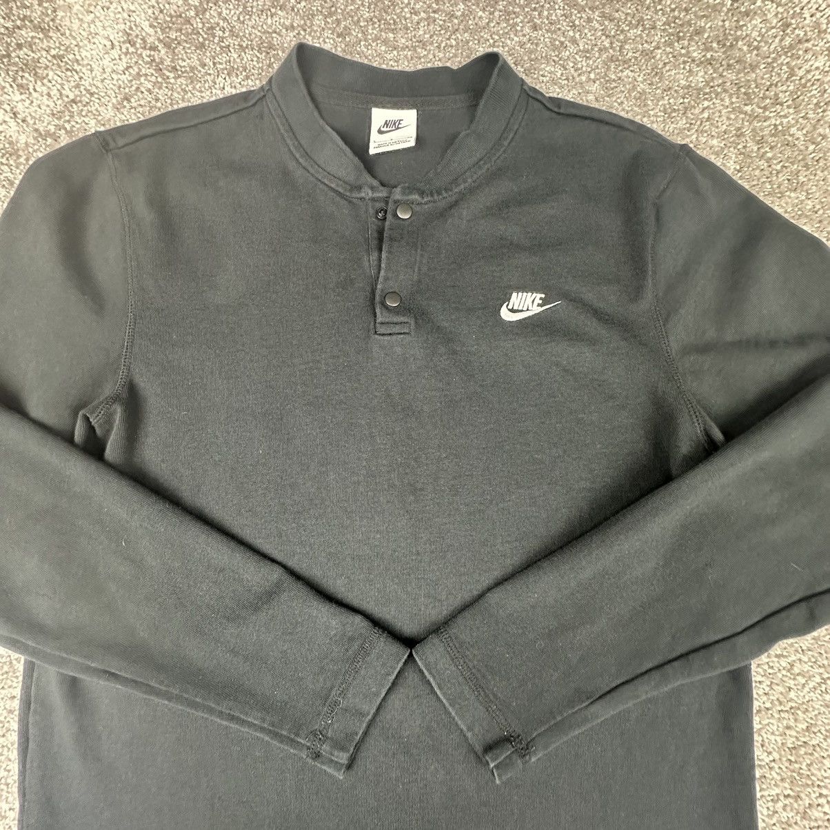 Nike Nike Sportswear Club Fleece Henley Shirt Mens Small Regular Size US S / EU 44-46 / 1 - 2 Thumbnail