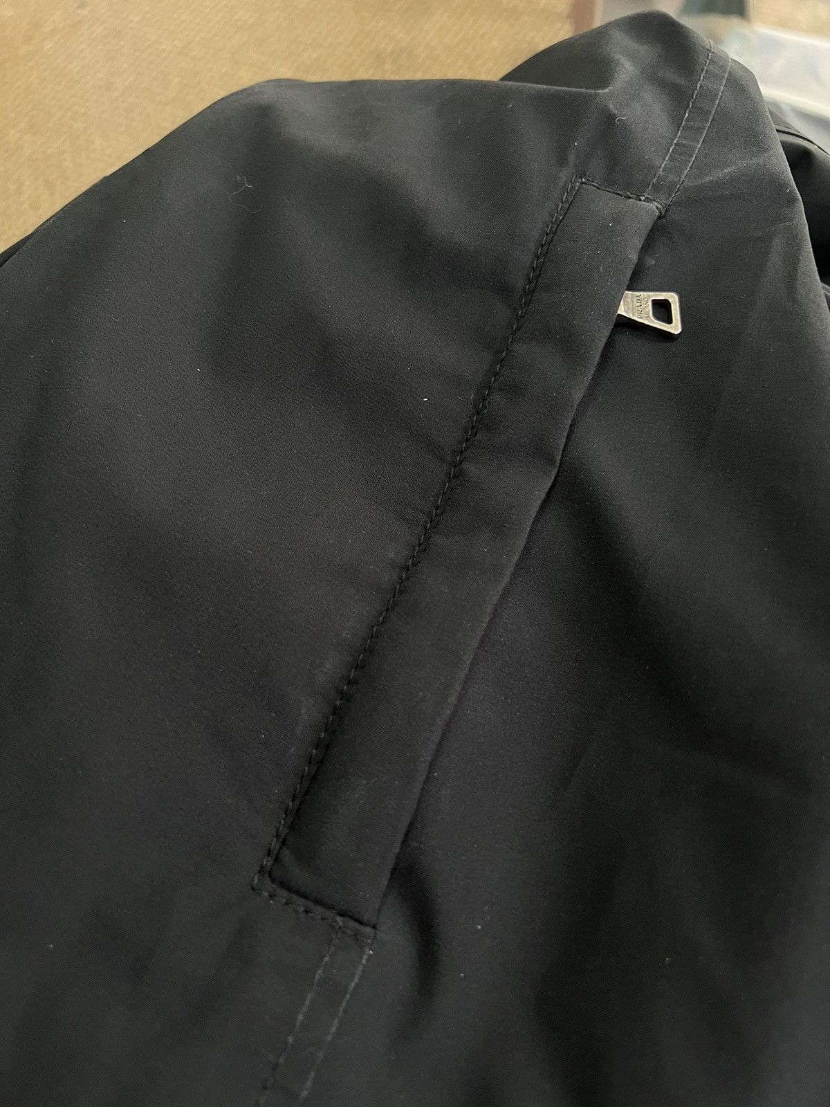 Prada Prada Gore Tex Hooded Nylon Jacket Black Women Size 42 Size M / US 6-8 / IT 42-44 - 25 Thumbnail