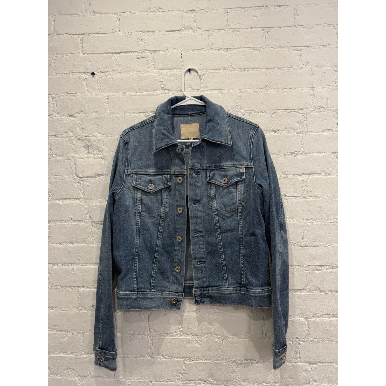 AG Adriano Goldschmied NWT Adriano Goldschmied Robyn Denim Jacket Size M *$225* Size M / US 6-8 / IT 42-44 - 5 Thumbnail