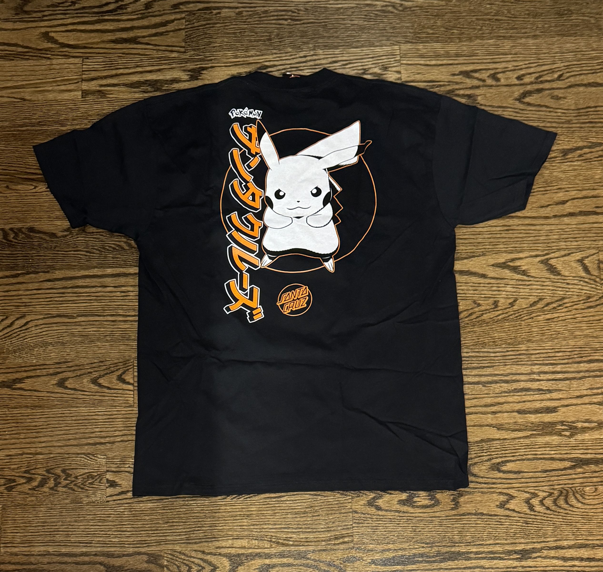 Pokemon × Santa Cruz Skateboards Pokémon x Santa Cruz Pikachu Tee Size US L / EU 52-54 / 3 - 1 Thumbnail