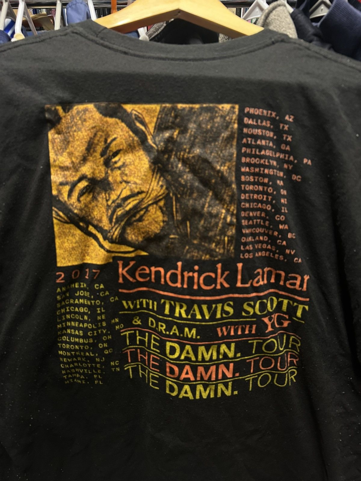 Rap Tees × Vintage Kendrick Lamar The Damn Tour Rap Tee Size US XL / EU 56 / 4 - 2 Thumbnail