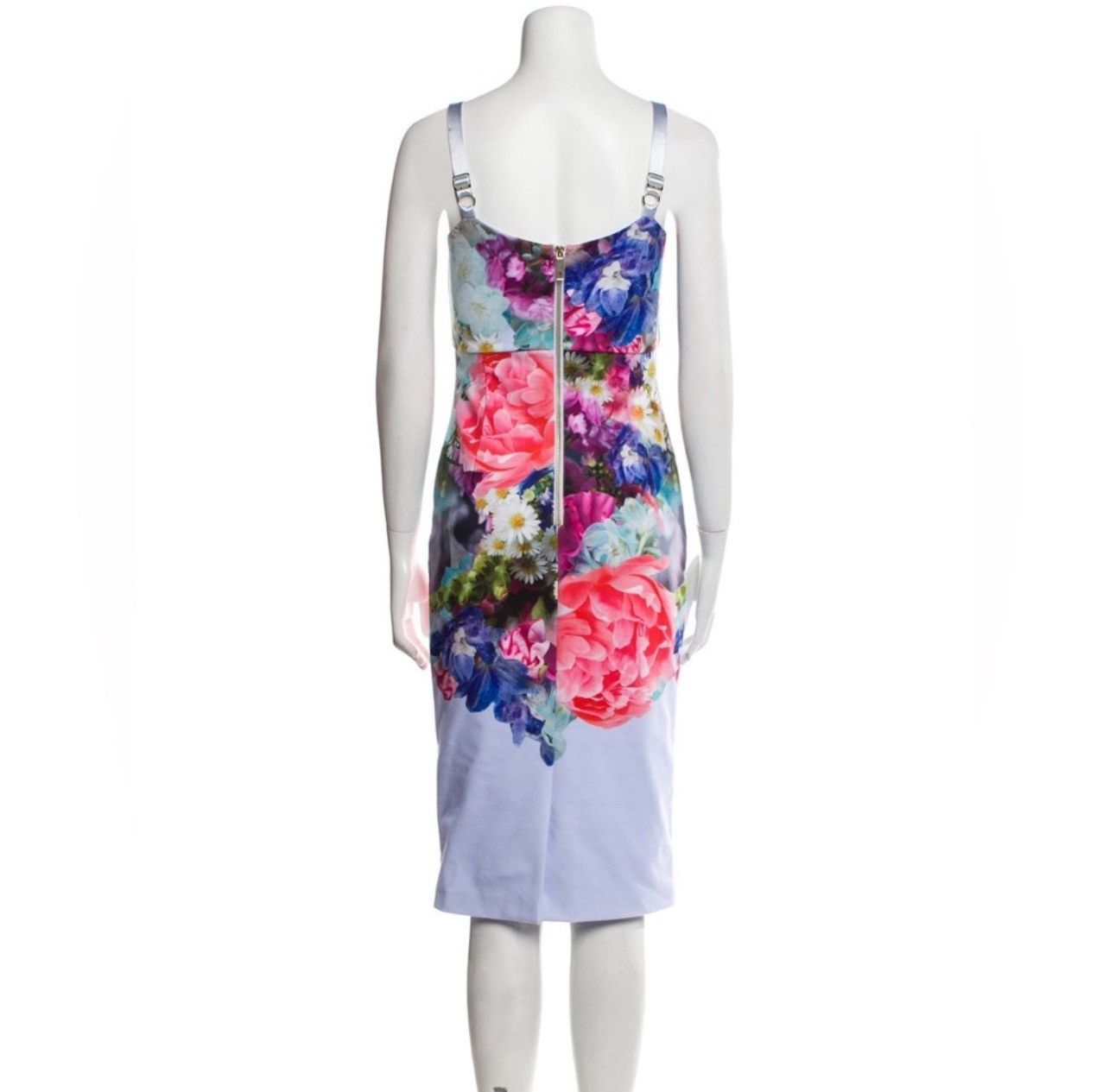 Ted Baker Ted Baker Emore Bodycon Dress in Focus Bouquet Print Midi Size S / US 4 / IT 40 - 4 Thumbnail