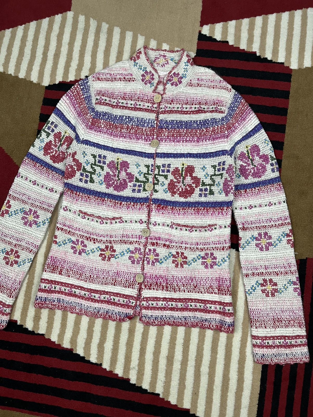 Beauty Beast × Hysteric Glamour × KMRii HYSTERIC GLAMOUR Knitted Jacket Size US S / EU 44-46 / 1 - 2 Thumbnail