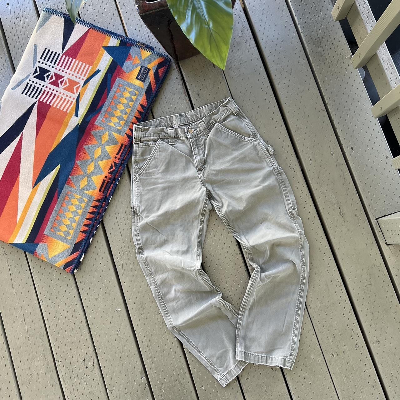 Carhartt Carhartt Pants Men Carpenter Cargo Dungaree Distressed Work Size US 28 / EU 44 - 2 Thumbnail