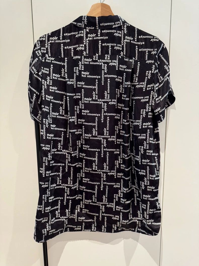 Comme des Garcons Comme Des Garcons Full print shirt, polyester, black size Size S / US 4 / IT 40 - 2 Thumbnail