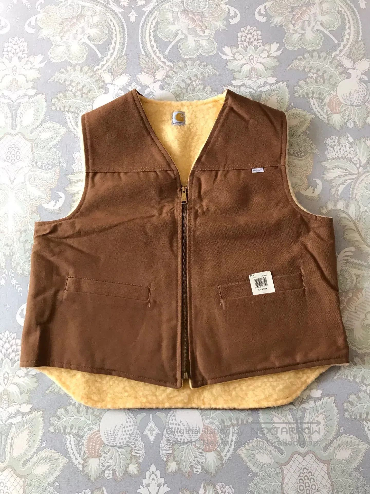 Carhartt 1980s Carhartt 6SV Canvas Vest. Size US XL / EU 56 / 4 - 1 Thumbnail