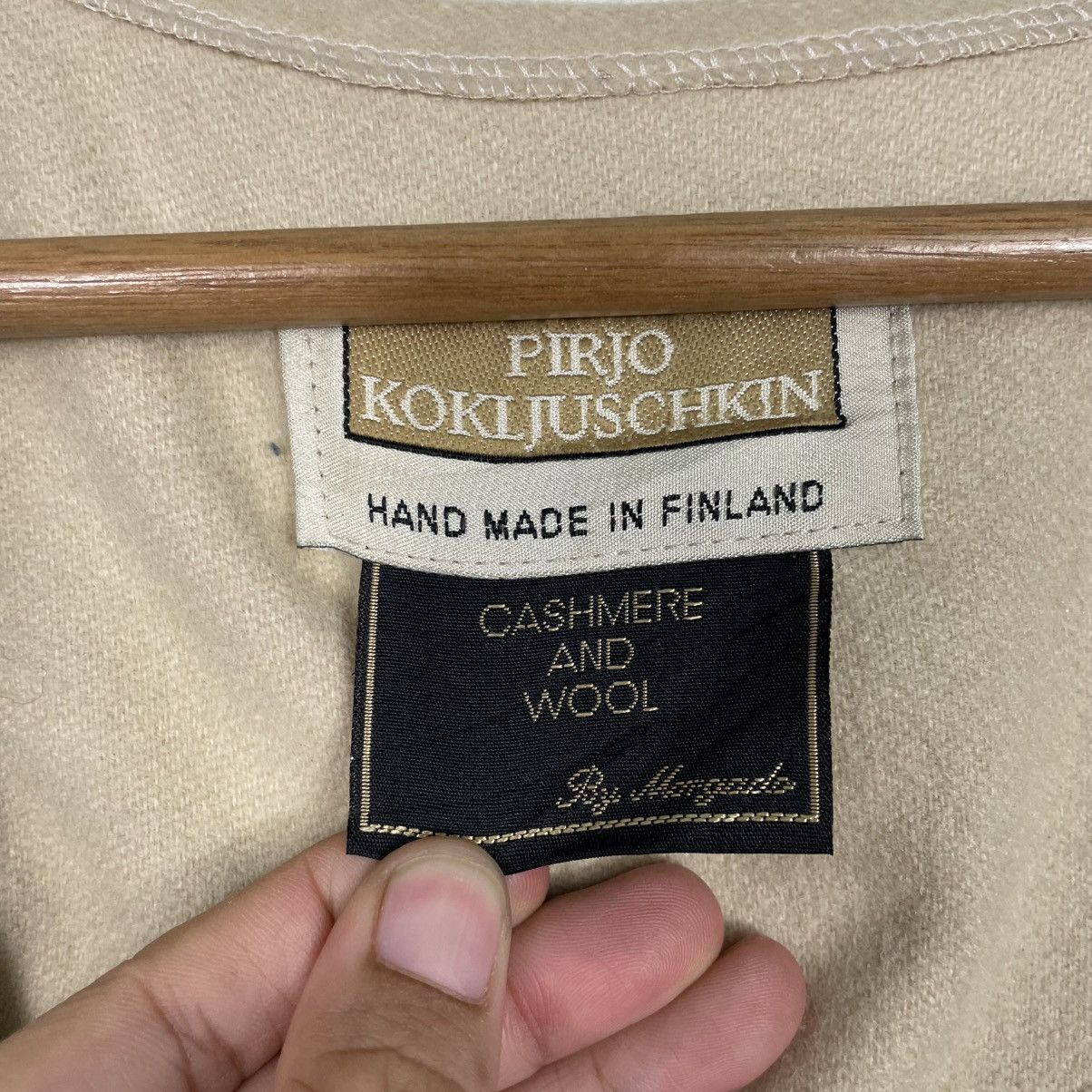 Other Pirjo Kokljuschckin Finland Handmade Jacket Size L / US 10 / IT 46 - 14 Thumbnail