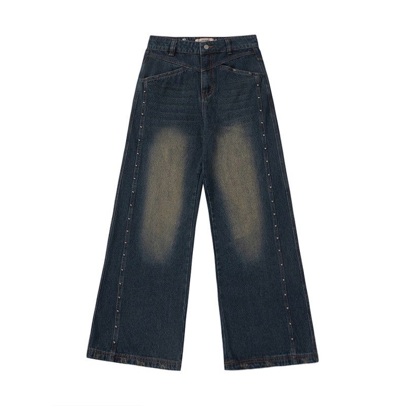 Japanese Brand × Jean × Vintage Vintage Rivet Patchwork Jeans Size US 33 - 6 Thumbnail
