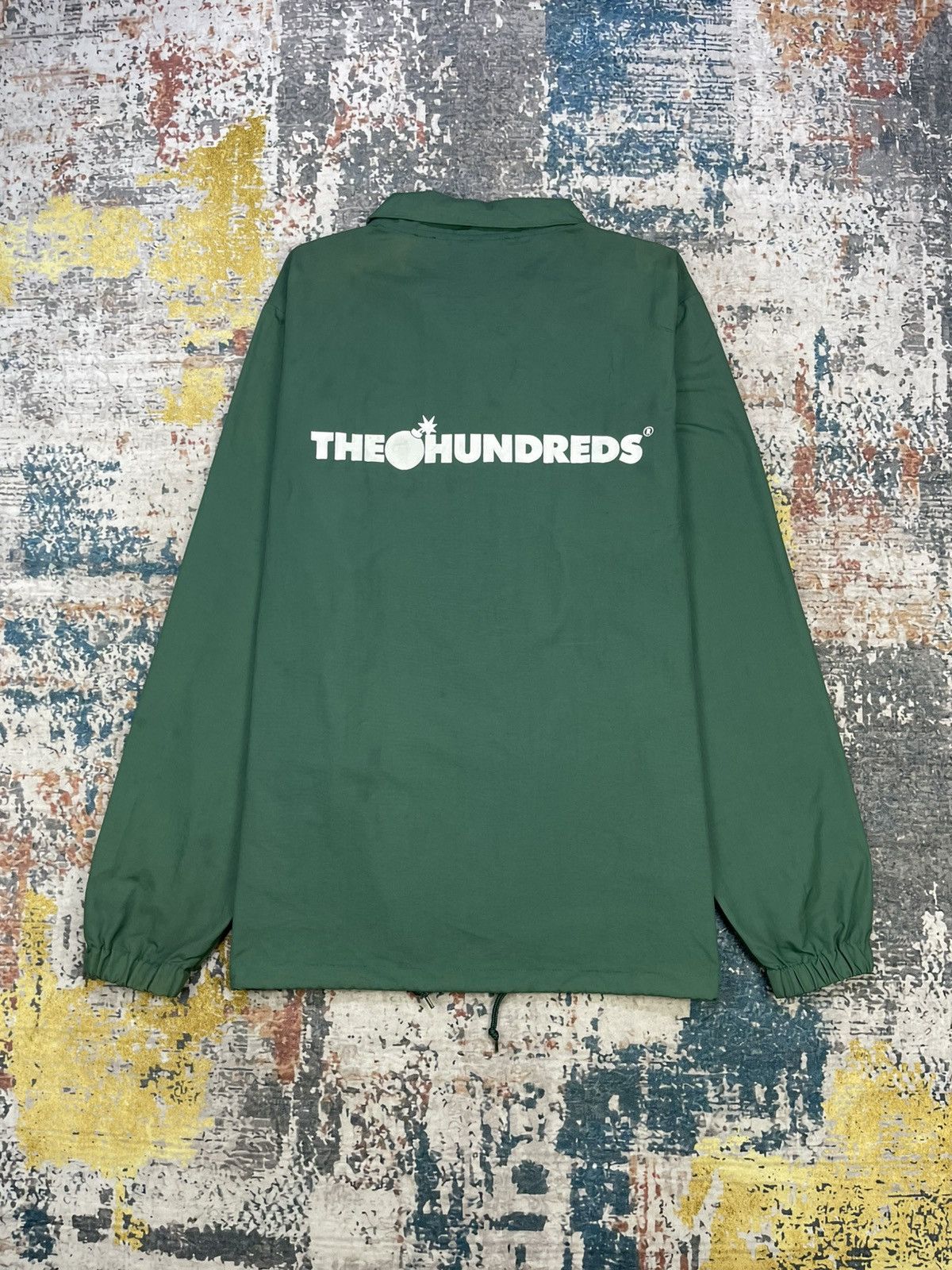 The Hundreds The Hundreds Back Hit Bar Logo Coach Jackets Size US L / EU 52-54 / 3 - 1 Thumbnail