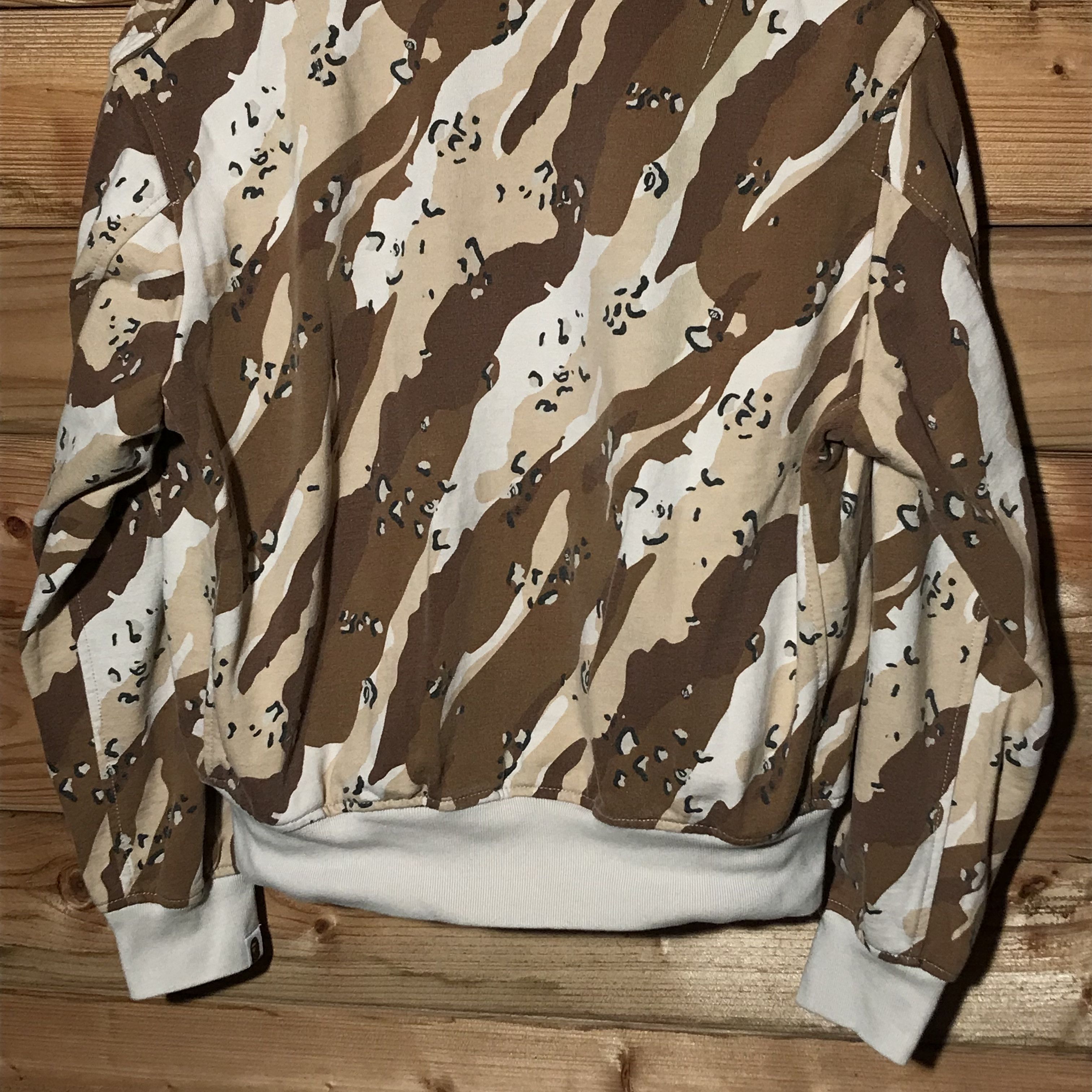 Bape × Nigo OG 00s Bape A Bathing Ape Desert Chocolate Chip Camo Bomber Size US XS / EU 42 / 0 - 3 Thumbnail