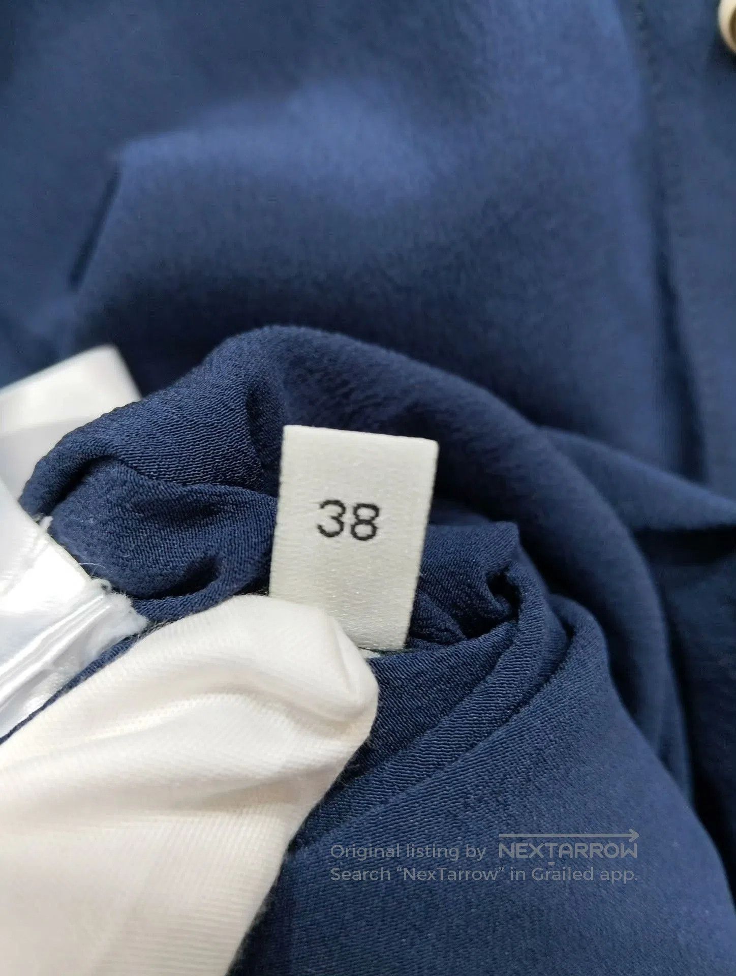 Gucci Blue Button-Up Shirt.