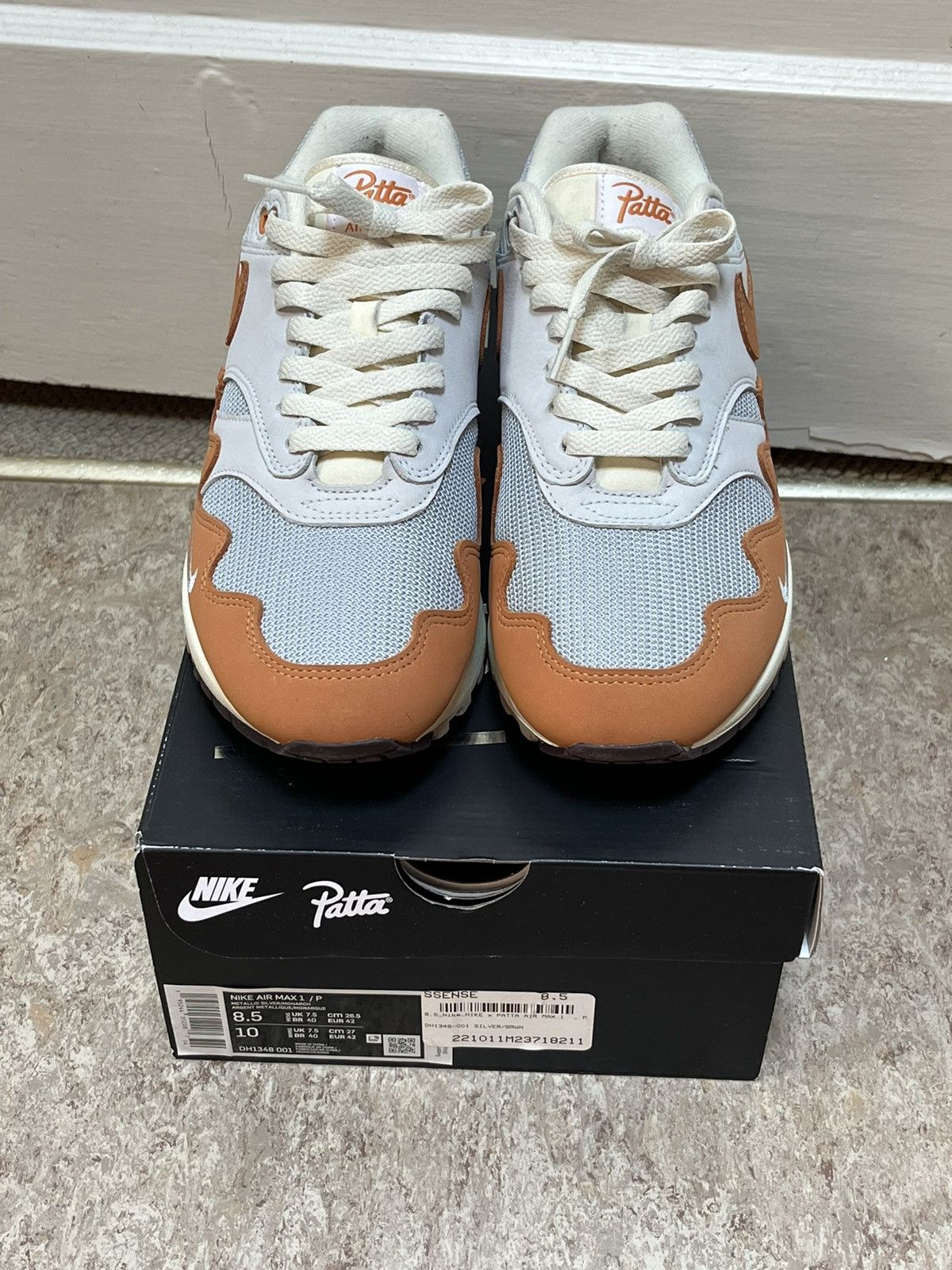 Nike × Patta Patta x Nike Air Max 1 Size US 8.5 / EU 41-42 - 2 Thumbnail