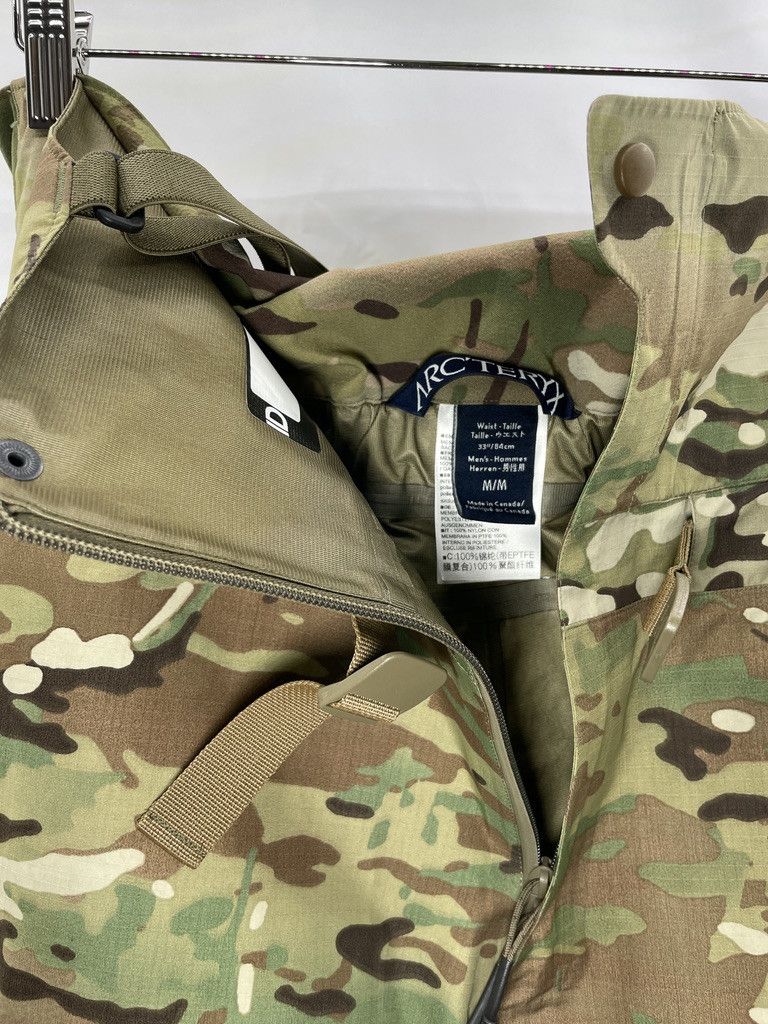 Arc'teryx ARCTERYX LEAF Alpha Gen 2 Multicam Gore Tex Pro Bib Pant Size US 32 / EU 48 - 20 Thumbnail