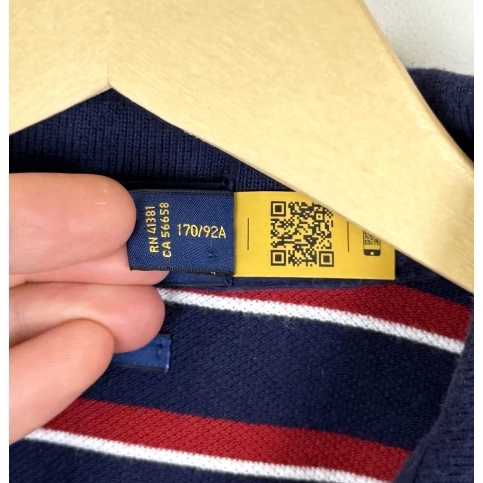 Polo Ralph Lauren Ralph Lauren Polo Shirt Men's Size S Short Sleeve Top Striped Blue Red White GG Size US S / EU 44-46 / 1 - 5 Thumbnail