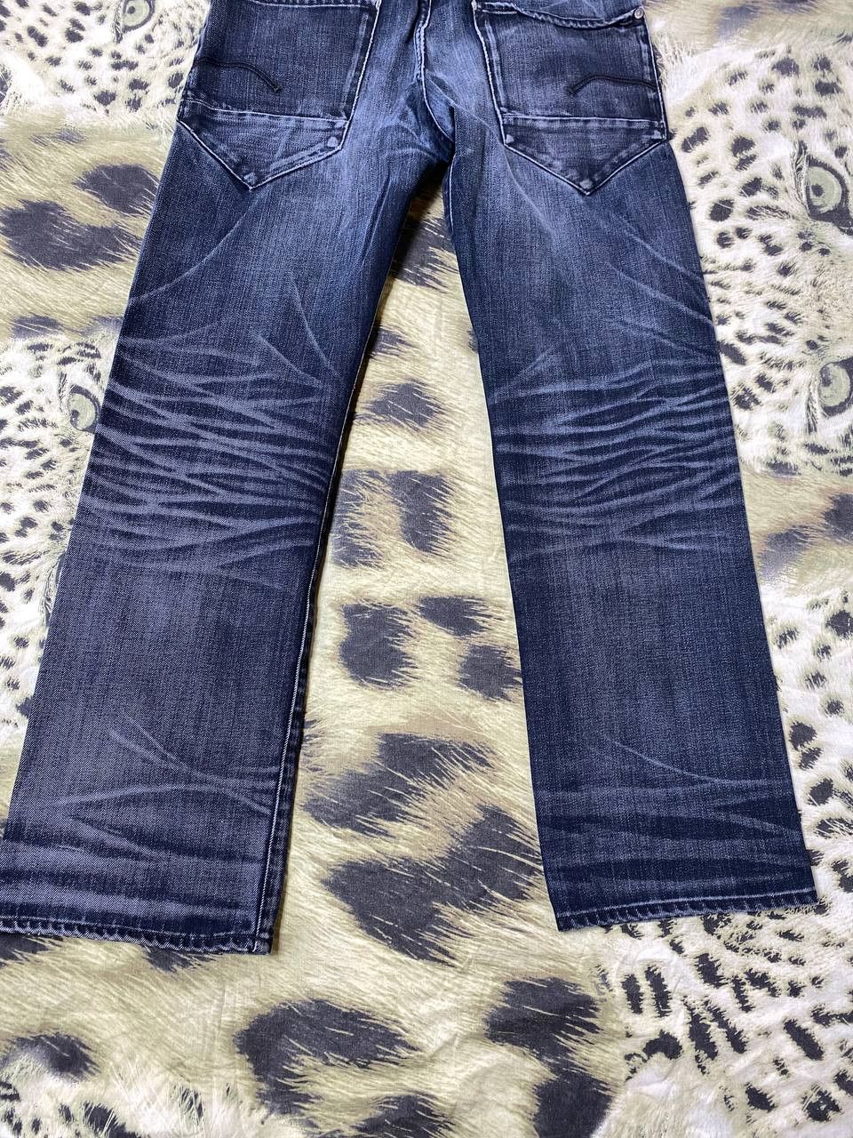 G-Star × Vintage 90s Vintage Faded Mid Wash Jeans Size US 32 / EU 48 - 4 Thumbnail