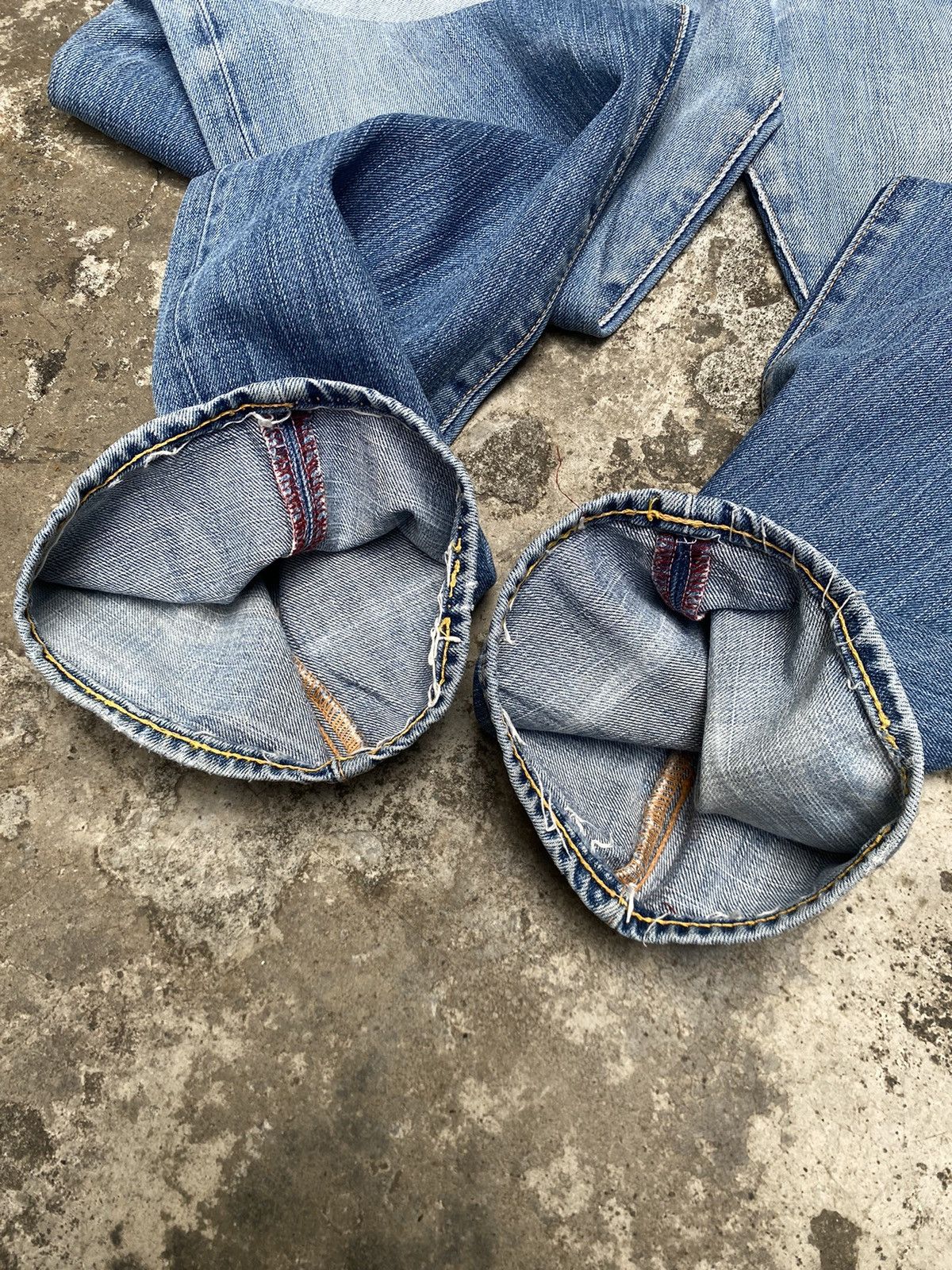 Evisu Evisu Faded Blue Straight Denim Pants Size US 36 / EU 52 - 7 Thumbnail