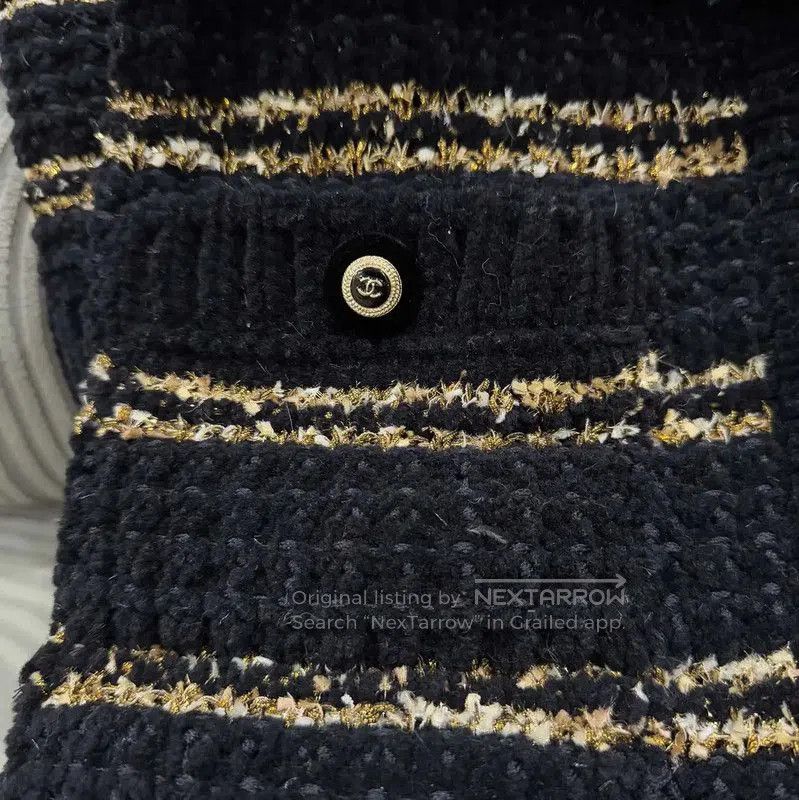 Chanel Chanel Deep Blue Cashmere Women's Coat . Size S / US 4 / IT 40 - 2 Thumbnail