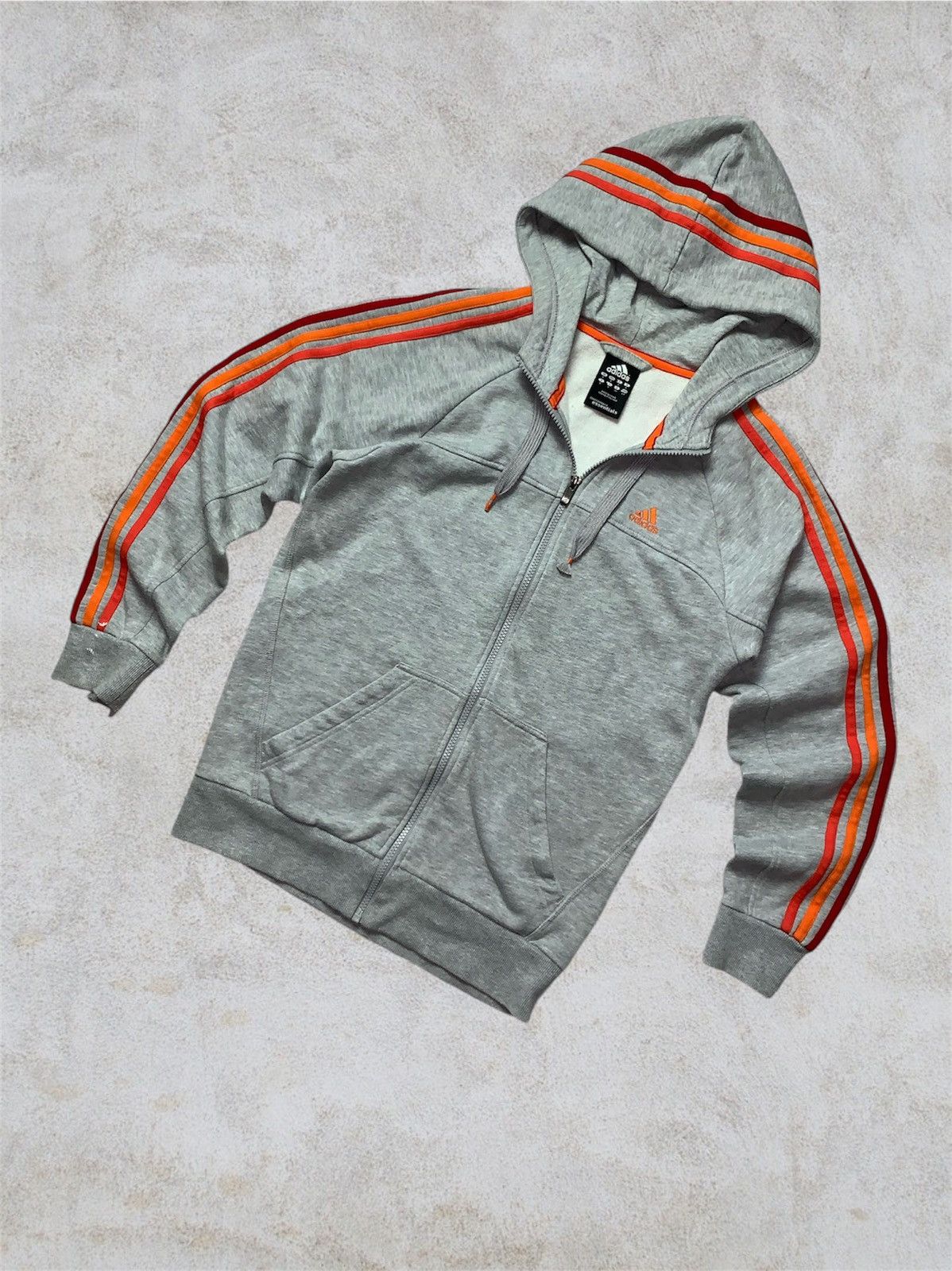 Adidas × Vintage Adidas essentials vintage zip hoodie performance Size S Size US S / EU 44-46 / 1 - 1 Thumbnail