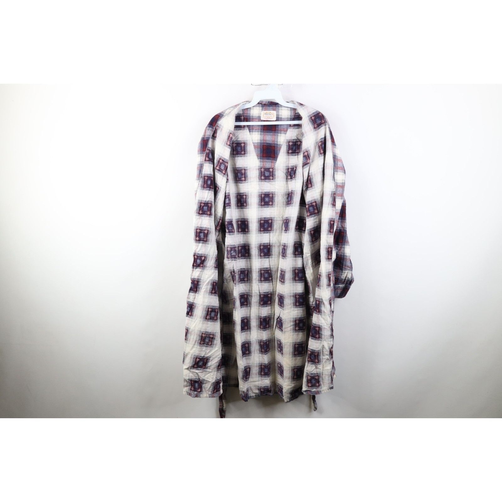 Vintage Vintage 70s Streetwear Faded Flannel Smokers Smoking Robe Size US L / EU 52-54 / 3 - 10 Thumbnail