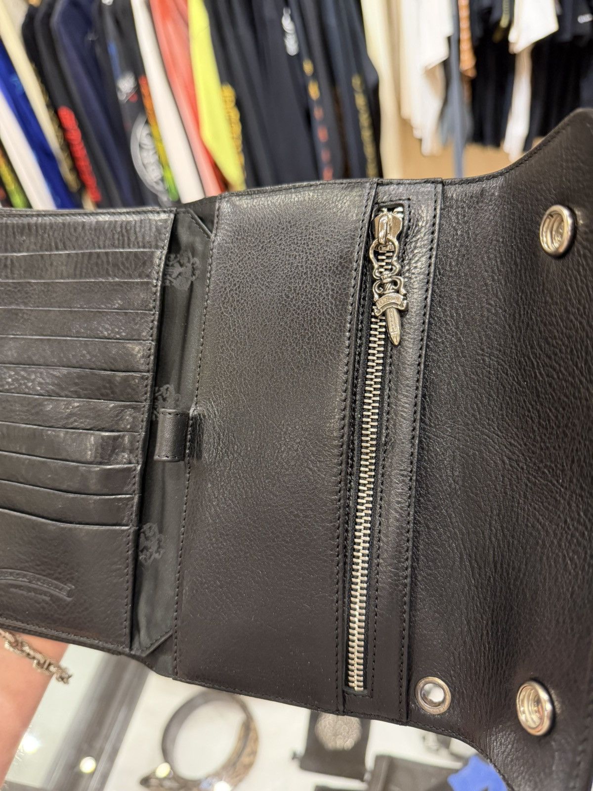 Chrome Hearts Chrome Hearts Wave Wallet Size ONE SIZE - 5 Thumbnail
