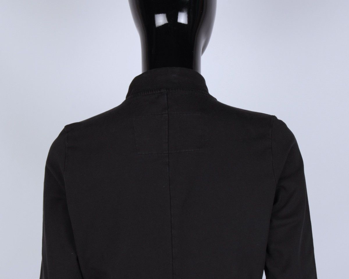 Designer × Rundholz RUNDHOLZ Black Label Cotton Elastane Black Bomber Jacket Size S / US 4 / IT 40 - 8 Thumbnail