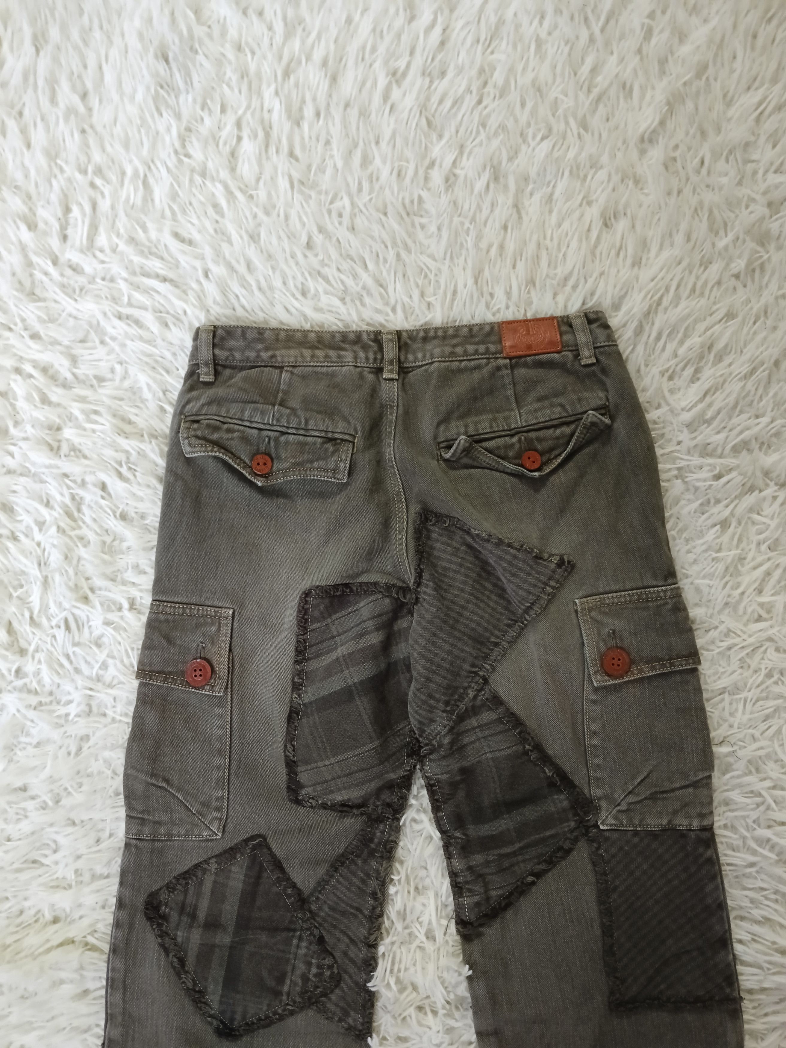 Obelisk OBELISK FLARE PACTWORK DENIM PANTS Size US 28 / EU 44 - 4 Thumbnail