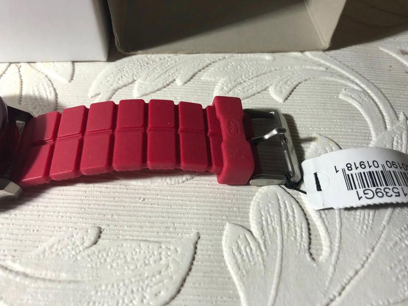 Designer Unisex LTD Adult Analogue red Strap Watch - Limited Edition Size ONE SIZE - 5 Thumbnail