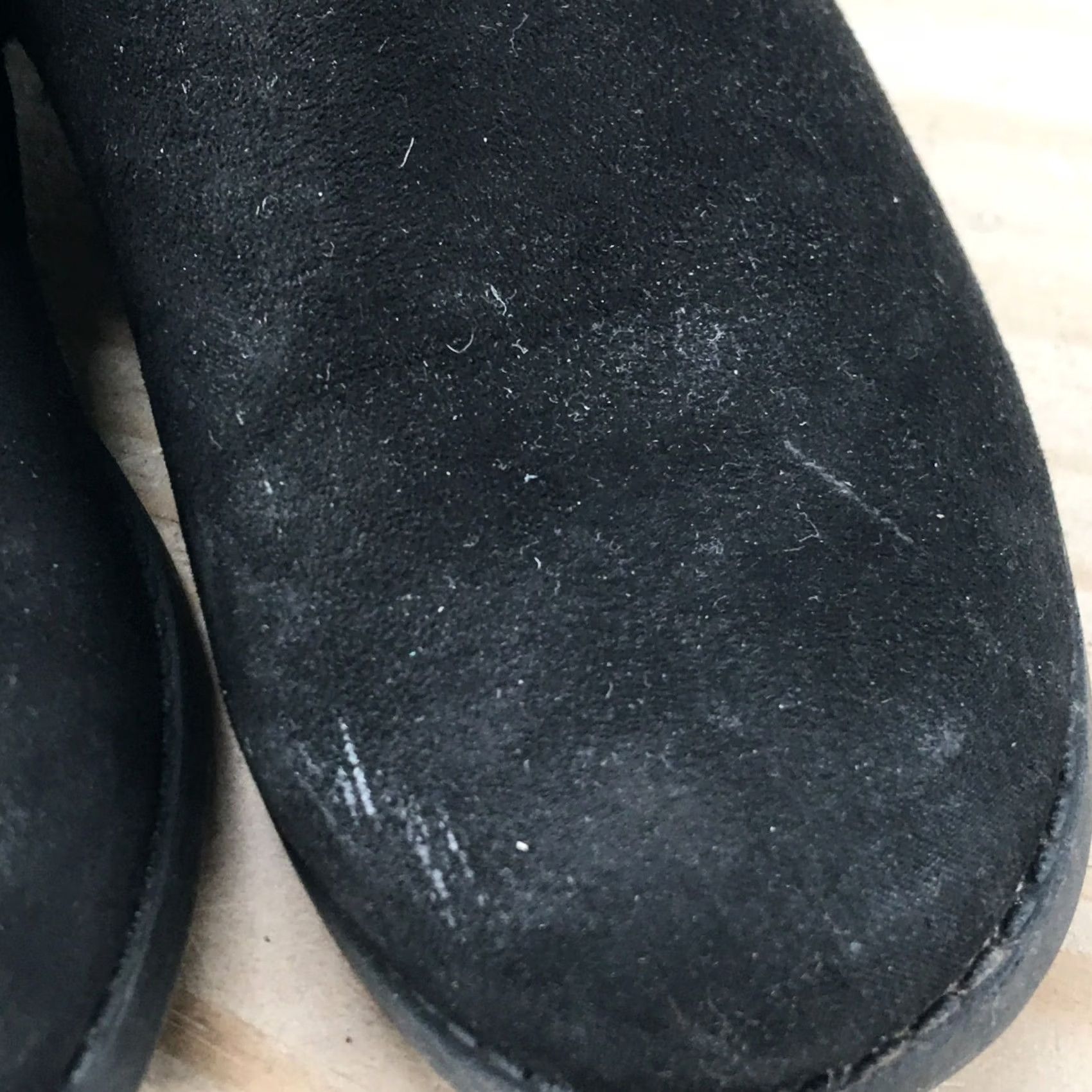 Kenneth Cole Kenneth Cole Boots Womens 3 Kennedy Chop Tall Riding Black Suede Round Toe Zip Shoes (Boot) Mens? Size US 5.5 / IT 35.5 - 5 Thumbnail