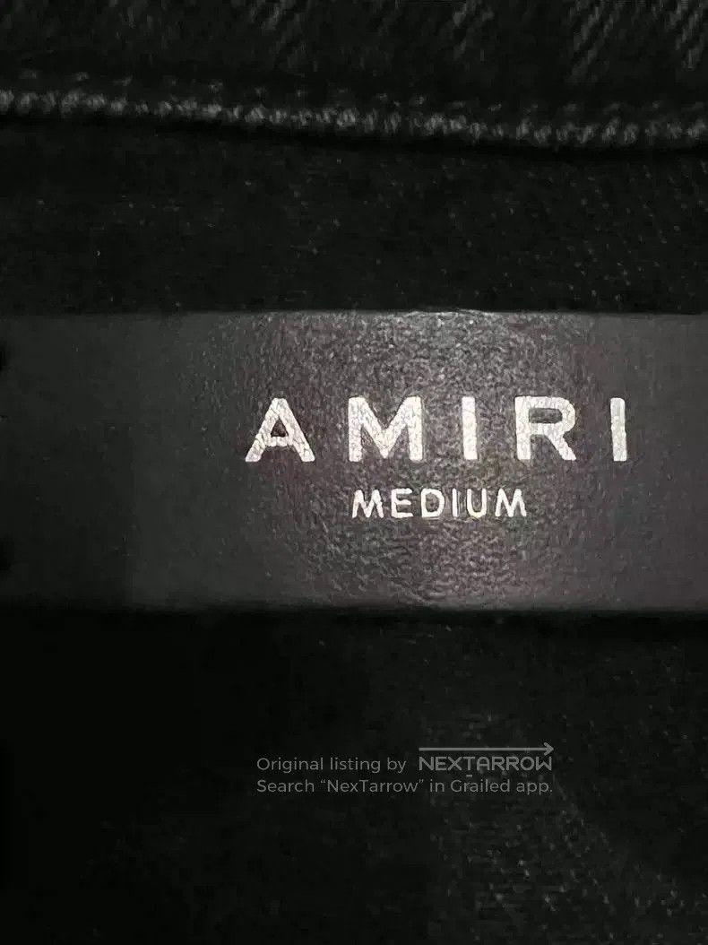 Amiri amiri Rhinestone Starwolf denim jacket. Size US M / EU 48-50 / 2 - 2 Thumbnail