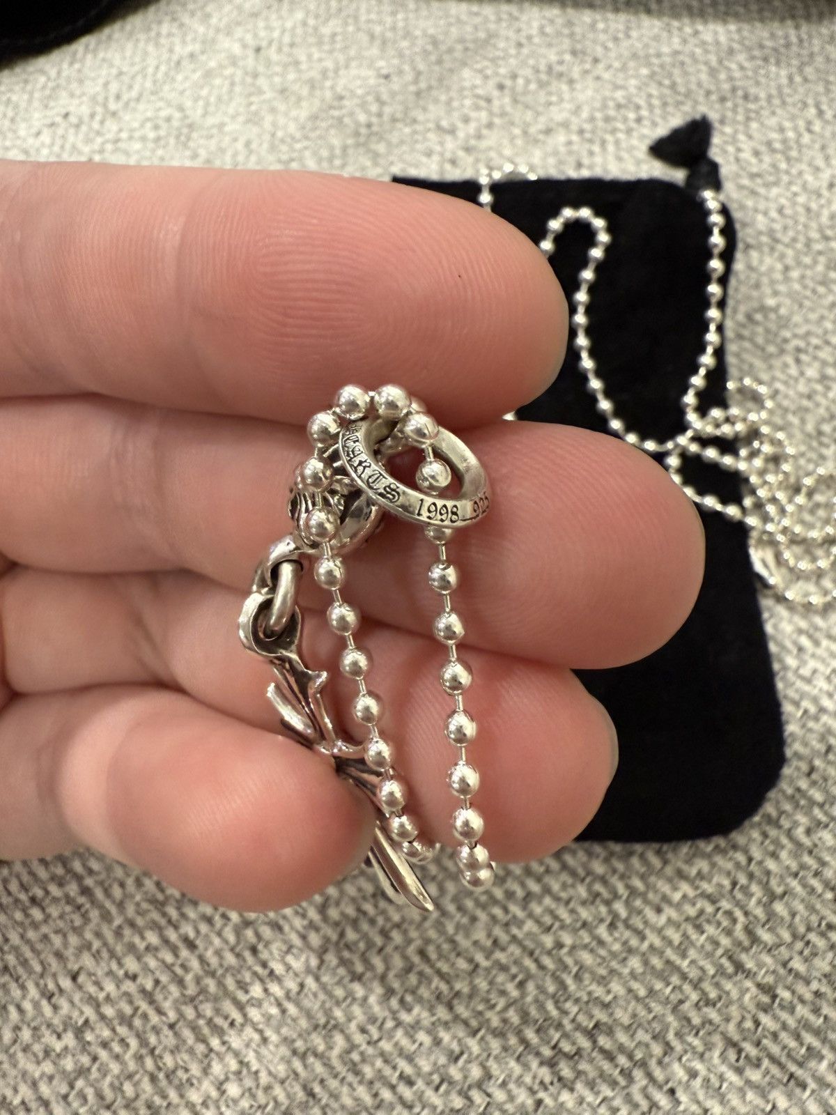 Chrome Hearts Chrome Hearts Cross Ball Cross Size ONE SIZE - 4 Thumbnail