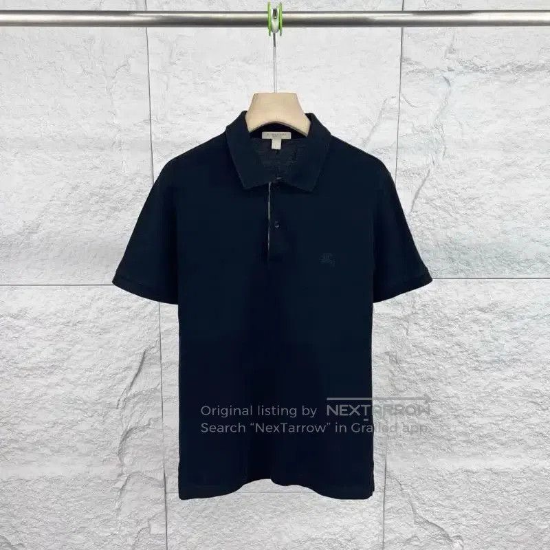 Burberry Burberry Black Cotton Polo Shirt for Men. Size US S / EU 44-46 / 1 - 1 Thumbnail