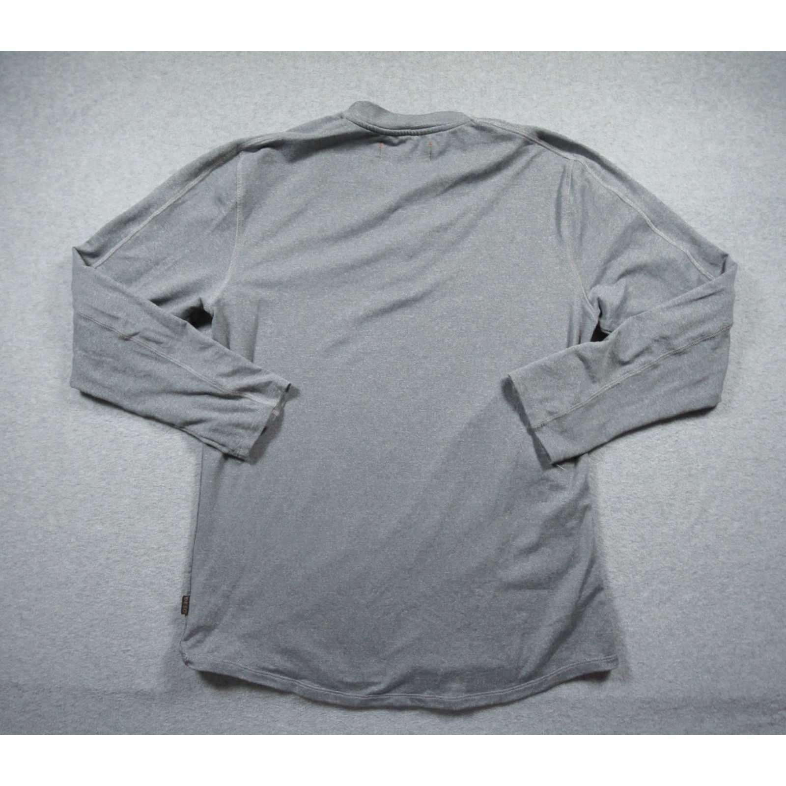 Vintage Deso Shirt Mens Medium Gray Henley Long Sleeve Stretch Outdoors Casual Adult Size US M / EU 48-50 / 2 - 6 Thumbnail