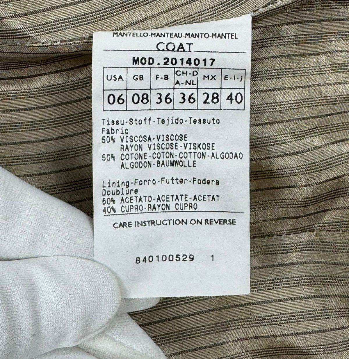 Designer × Max Mara PennyBlack Max Mara Line Long Coat Viscose-Cotton US6 Size S / US 4 / IT 40 - 14 Thumbnail