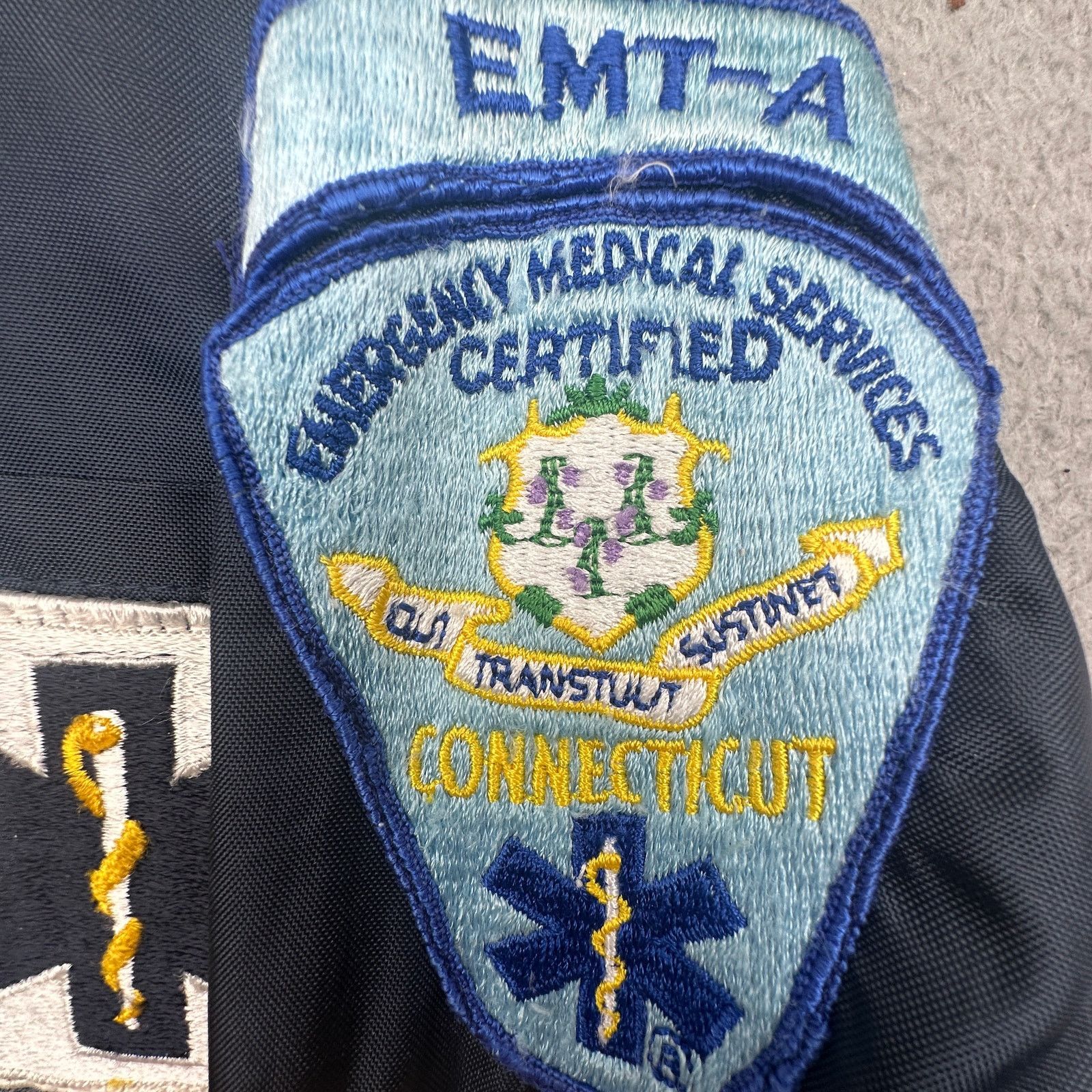 Other VTG 70 DynaMed EMT Jacket Small Navy Patches Lined Removable Size US S / EU 44-46 / 1 - 10 Thumbnail