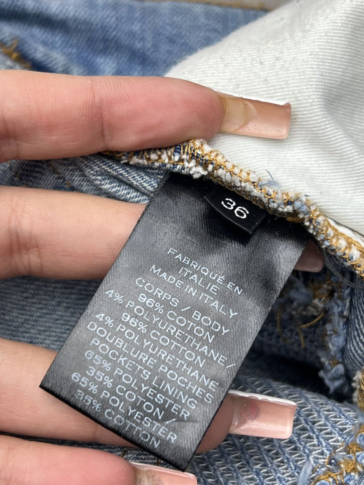Balmain Balmain Denim Jeans Size US 36 / EU 52 - 10 Thumbnail