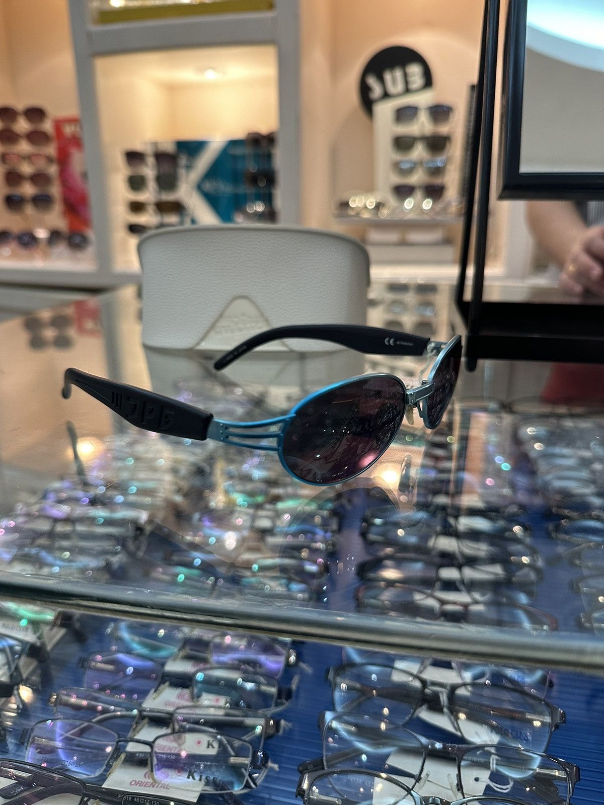 Jean Paul Gaultier 90’s Vintage Jean Paul Gaultier 58 7203 Sunglasses Size ONE SIZE - 1 Thumbnail