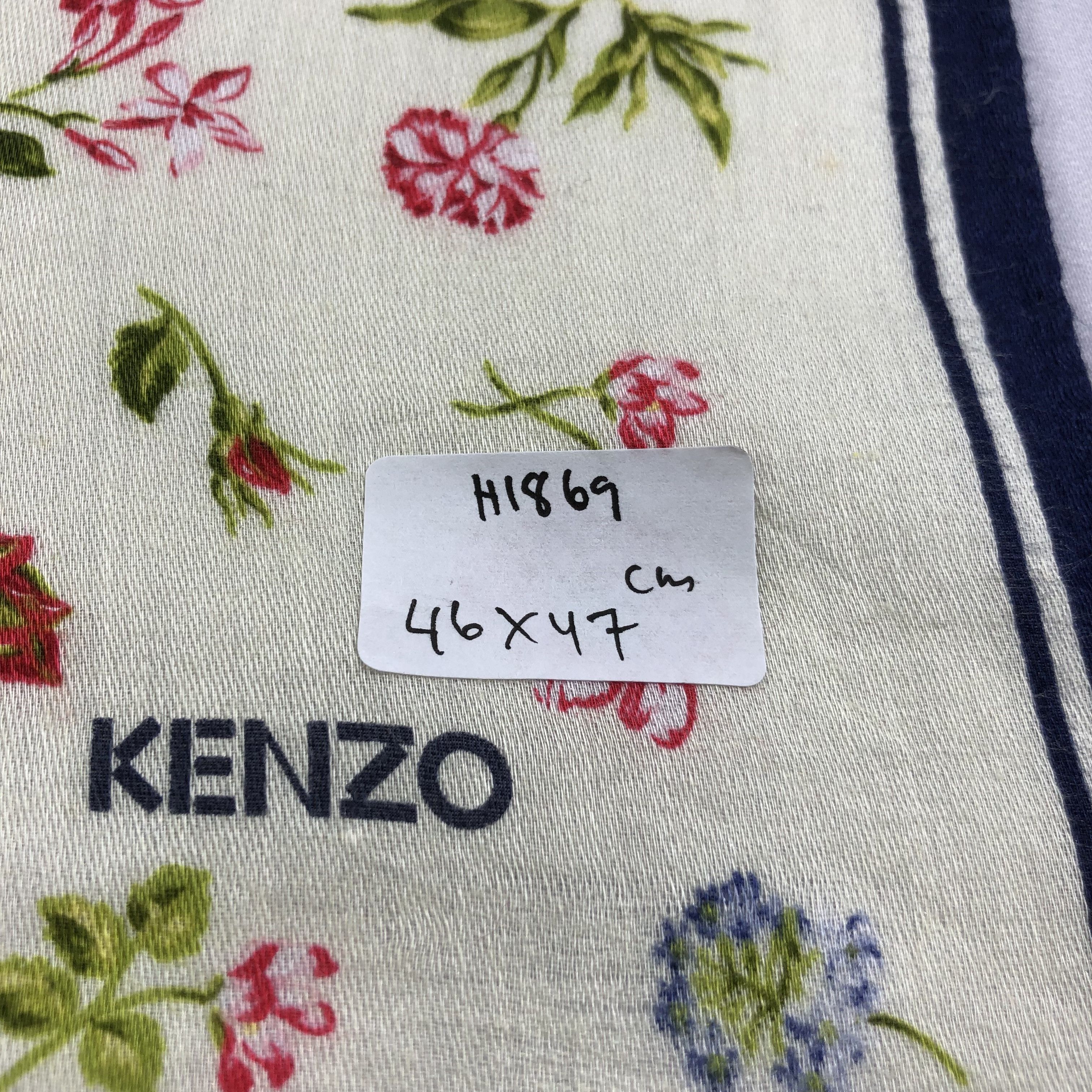 Kenzo Kenzo Handkerchief Neckerchief Bandana H1869 Size ONE SIZE - 7 Thumbnail