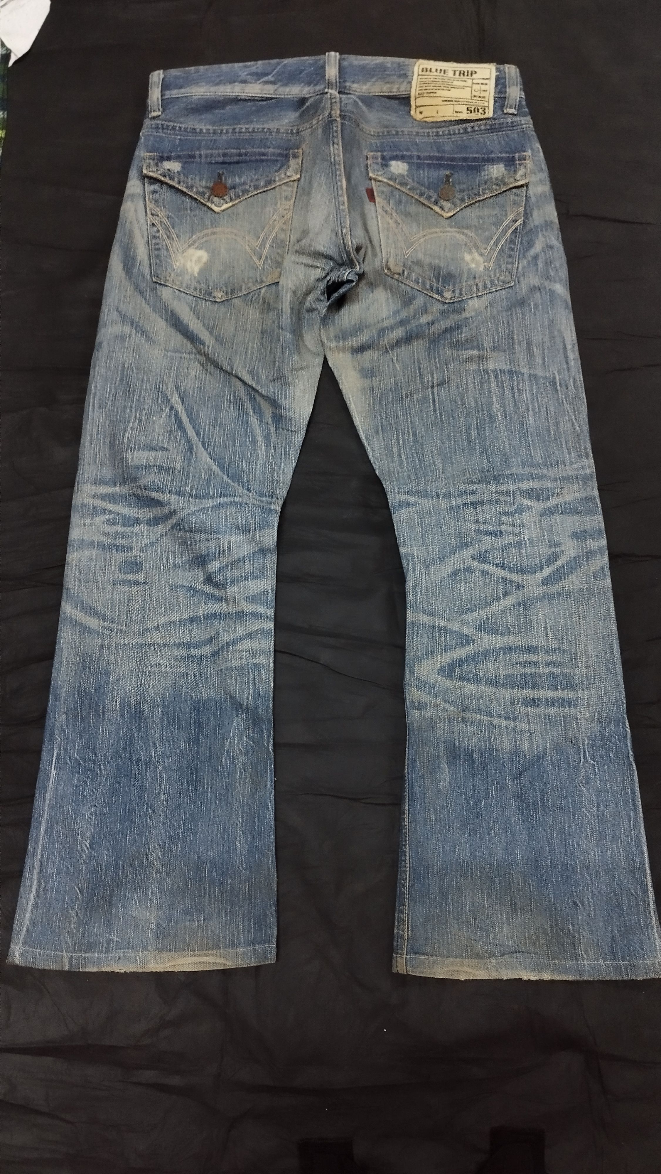 Edwin Edwin blue trip 503 flare Size US 35 - 2 Thumbnail