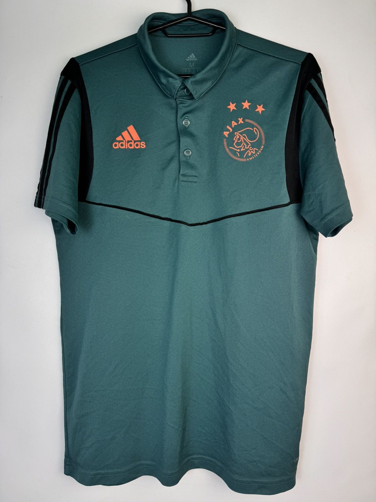 Adidas 2019-2020 Ajax adidas Polo Shirt Medium Size US M / EU 48-50 / 2 - 1 Thumbnail
