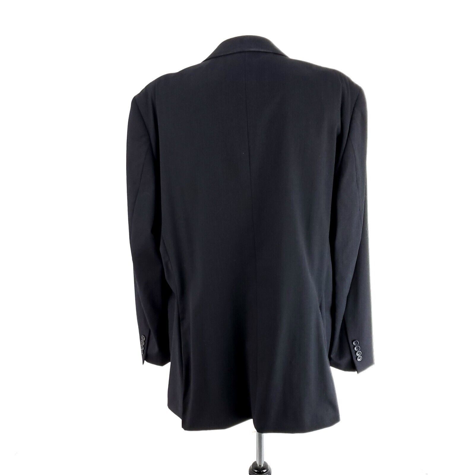 Lauren Ralph Lauren Pronto Uomo Wool 2 Button Blazer 46L Or Slim Fit 48L Gray Size 46L - 5 Thumbnail