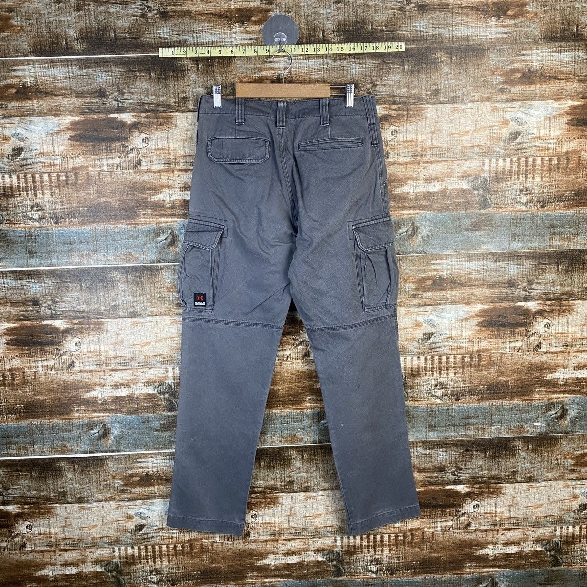 Japanese Brand DL Burtle Gray Cargo Multipocket Pants #C1002 Size US 29 - 15 Thumbnail
