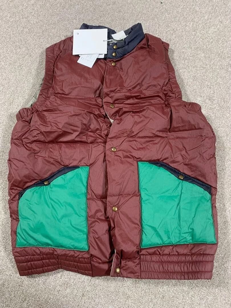Visvim VISVIM Insulator Down Vest Flux Patchwork | Grailed