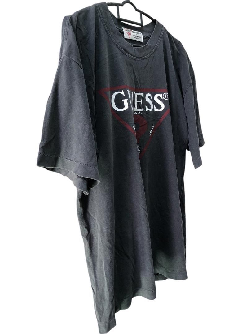 Guess × Vintage Vintage GUESS Tshirt Size US L / EU 52-54 / 3 - 1 Thumbnail