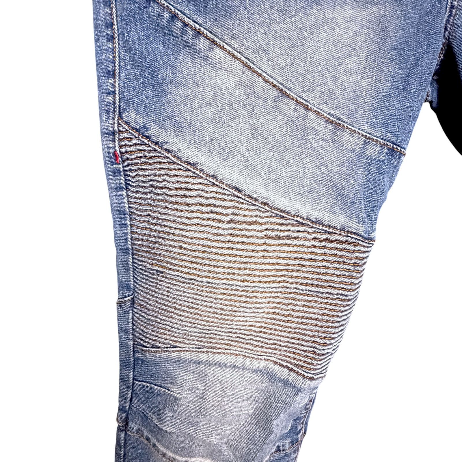 True Religion True Religion Rocco Jeans Mens 38x33 Denim Skinny Relaxed Size US 38 / EU 54 - 5 Thumbnail