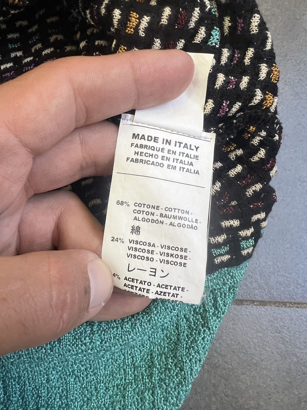 Missoni × Vintage Missoni mini knit dress Size M / US 6-8 / IT 42-44 - 8 Thumbnail